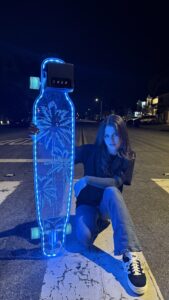 Palm Tree Sunset Prestyn Smith Custom Ghost Board