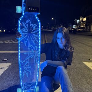 Palm Tree Sunset Prestyn Smith Custom Ghost Board