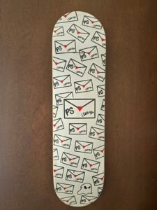 Prestyn Smith PS I LOVE YOU SKATE DECK