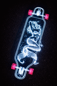 David Danforth Mermaid Longboard