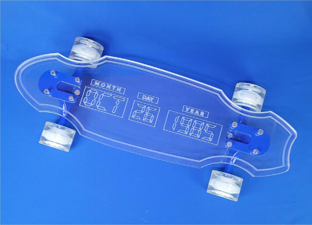 24" Baby Back to the Future Longboard, Closeout