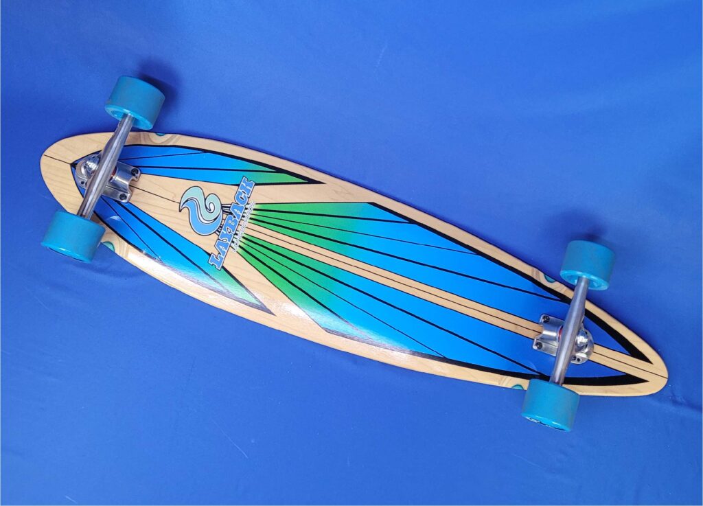 Layback Pintail Longboard