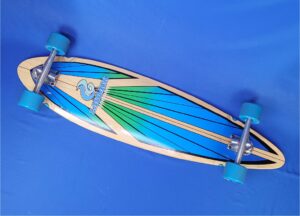 Layback Pintail Longboard