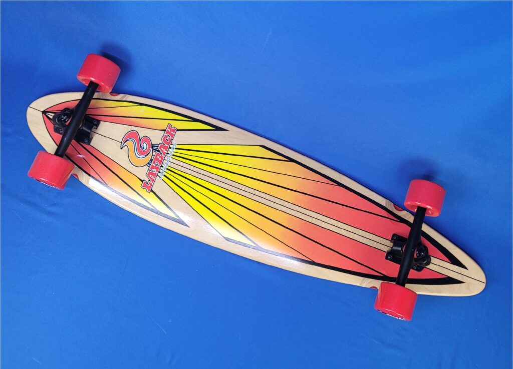 Layback Pintail Longboard