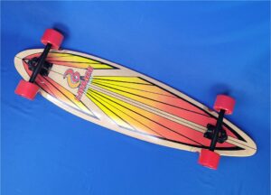 Layback Pintail Longboard