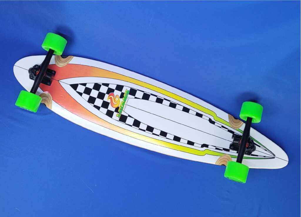 Layback Pintail Longboard
