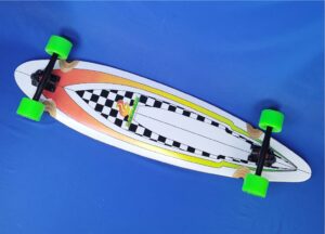 Layback Pintail Longboard
