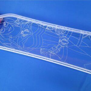 40″ Platypus GI Joe Baroness LED Longboard, Closeout