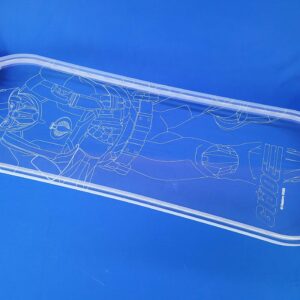 40″ Platypus GI Joe Cobra Soldier LED Longboard, Closeout