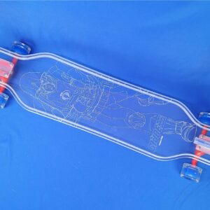 40″ Platypus GI Joe Cobra Soldier LED Longboard, Closeout