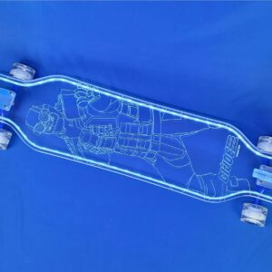40″ Platypus GI Joe Firefly LED Longboard, Closeout