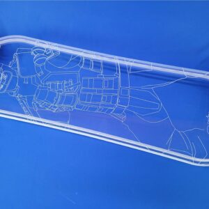 40″ Platypus GI Joe Firefly LED Longboard, Closeout