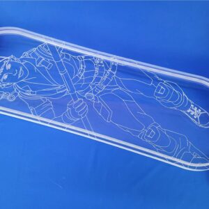 40″ Platypus GI Joe Lady Jaye LED Longboard, Closeout