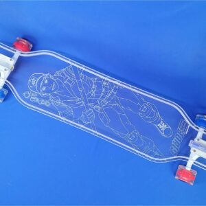 40″ Platypus GI Joe Lady Jaye LED Longboard, Closeout