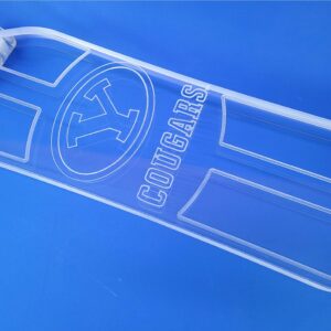 40″ Platypus BYU Cougars Longboard with 1″ deck, Closeout