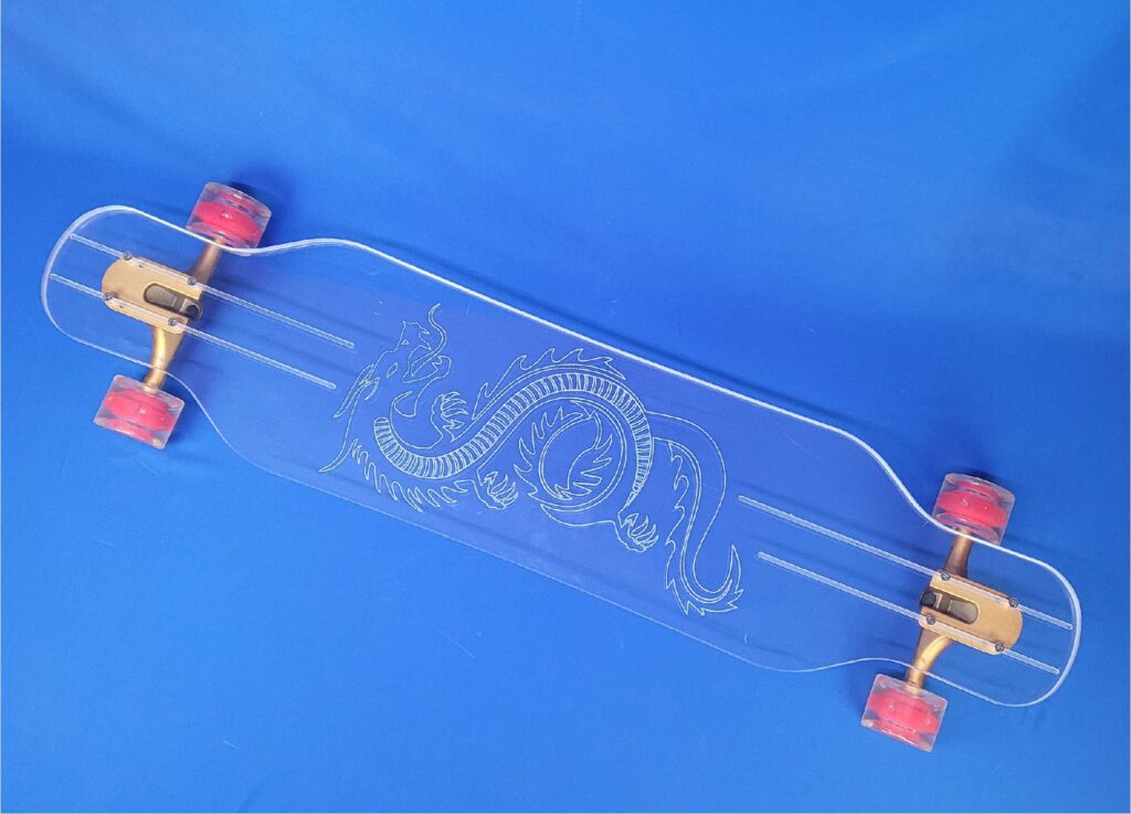 40" Platypus Dragon Longboard, Closeout