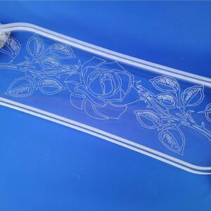 40″ Platypus Rose Longboard with 1″ deck and full LEDs, Closeout