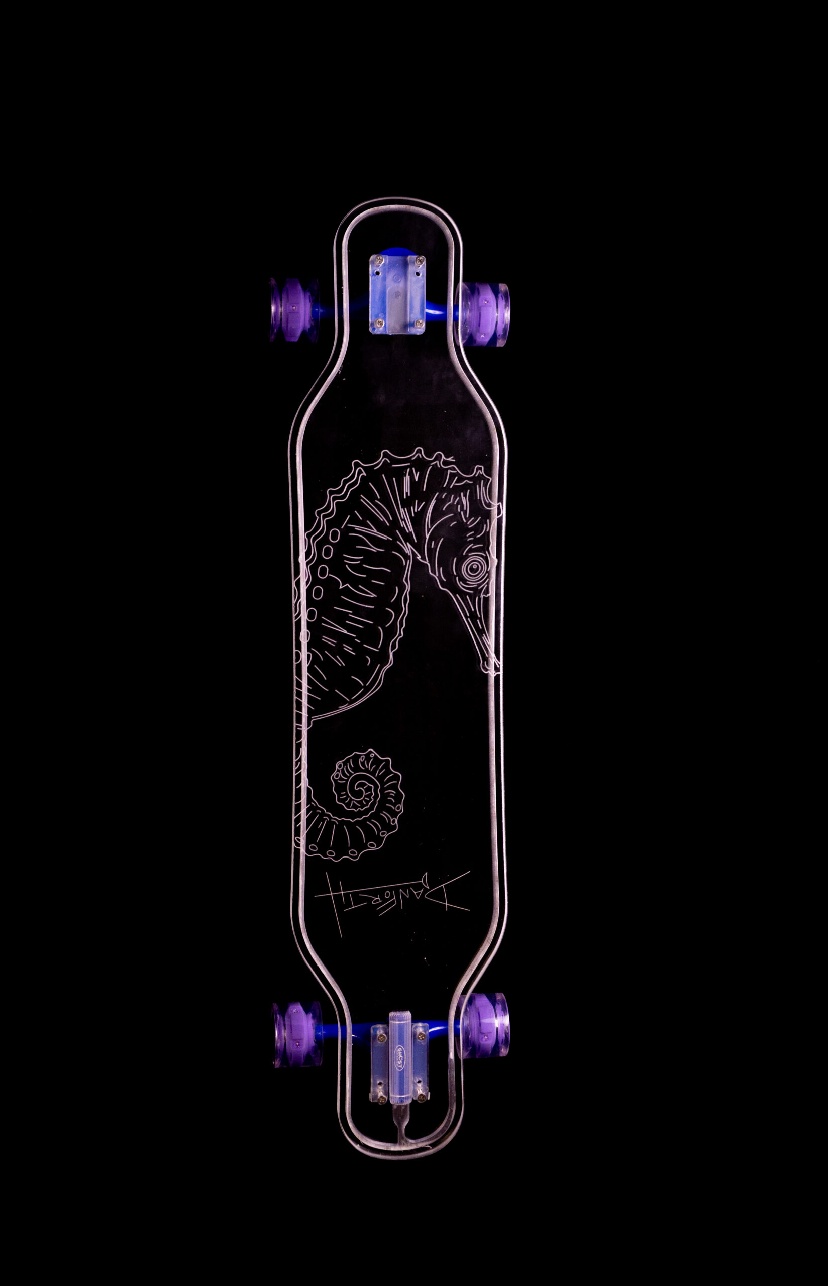 Danforth Clear Art Longboard