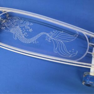 36″ Surfer Mermaid Longboard with Full LEDs, Closeout