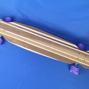 40″ Wheel Cut Solid Wood Handmade Longboard “Forest Cruise”