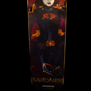 Baroness GI JOE x Hasbro x Everyone Skate Limited Edition Skateboard Deck
