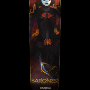 Baroness GI JOE x Hasbro x Everyone Skate Limited Edition Skateboard Deck