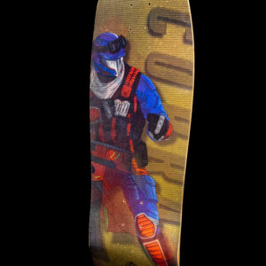 GOLD Cobra Commander Old School Pool Deck – GI JOE x Hasbro x Everyone Skate Limited