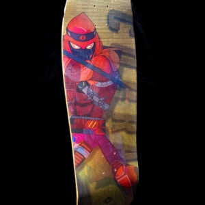 GOLD Cobra Commander Old School Pool Deck – GI JOE x Hasbro x Everyone Skate Limited