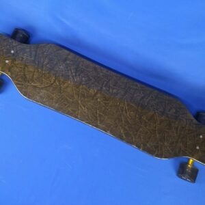 40″ Platypus Black and Gold Resin Longboard, Closeout