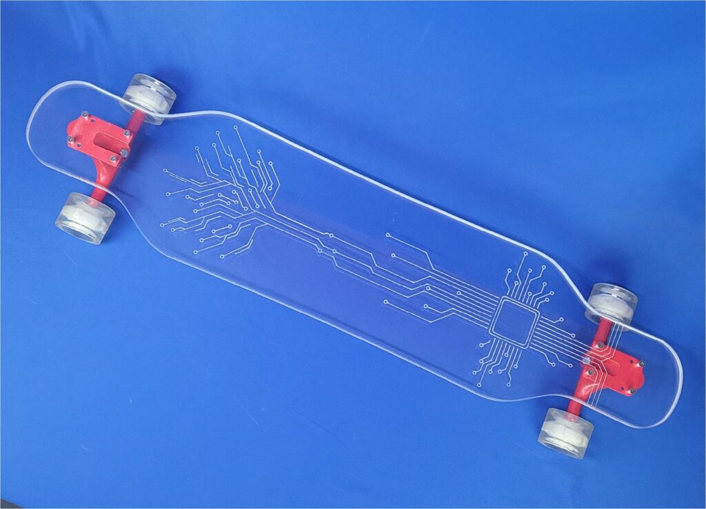 40" Platypus Circuit Board Longboard, Closeout