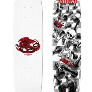 Powell Peralta Bones Brigade® Rodney Mullen 17th Series Skateboard Deck 7.4″ White