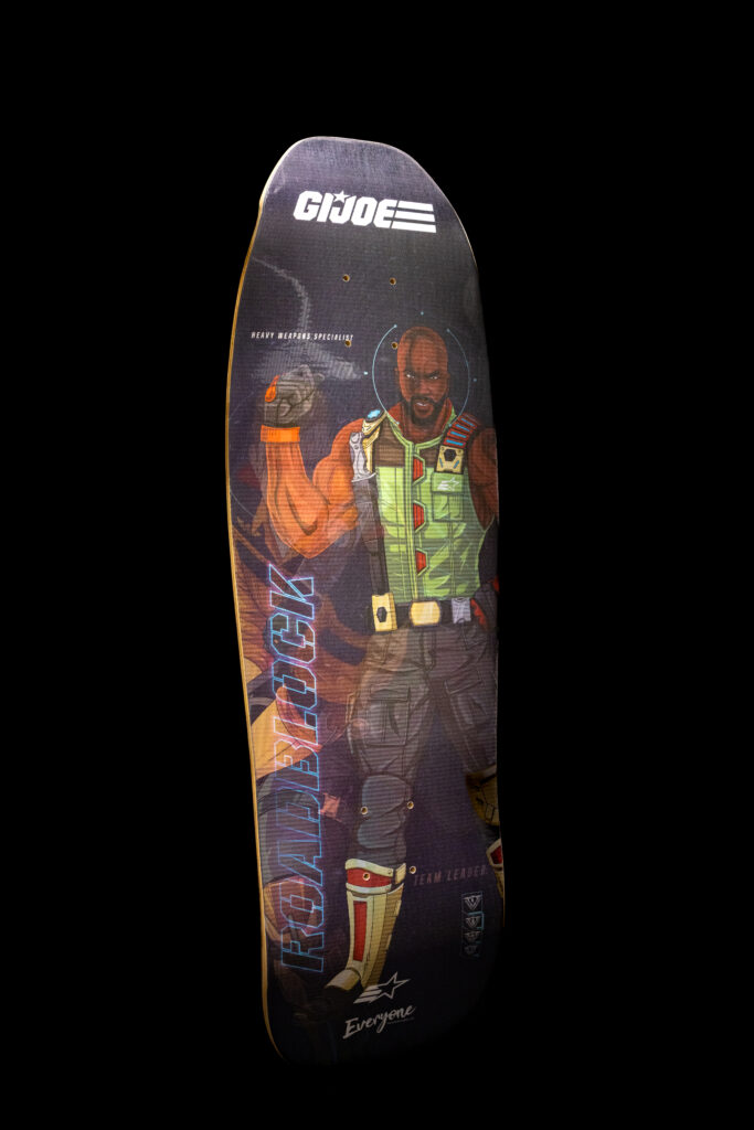 Roadblock & Duke Old School Pool Deck – GI JOE x Hasbro x Everyone Skate Limited Edition