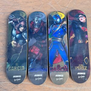 GI JOE x Hasbro x Everyone Skate Cobra Commander Limited Edition Skateboard Deck – 8.25″