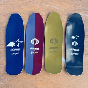 GOLD Cobra Commander Old School Pool Deck – GI JOE x Hasbro x Everyone Skate Limited