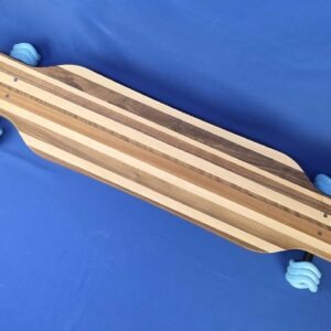 40″ Platypus Solid Wood Handmade Longboard “Forest Carve”