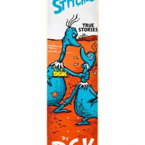 DGK Dane Vaughn “Snitches Get Stitches” Skateboard Deck