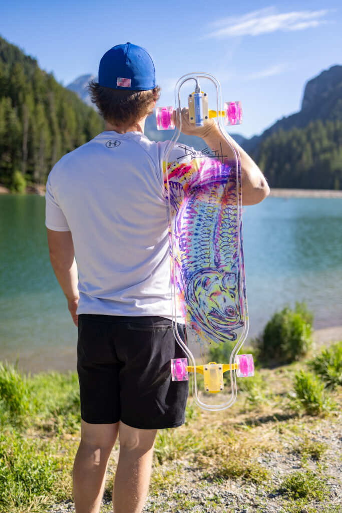 Danforth Tarpin art series longboard