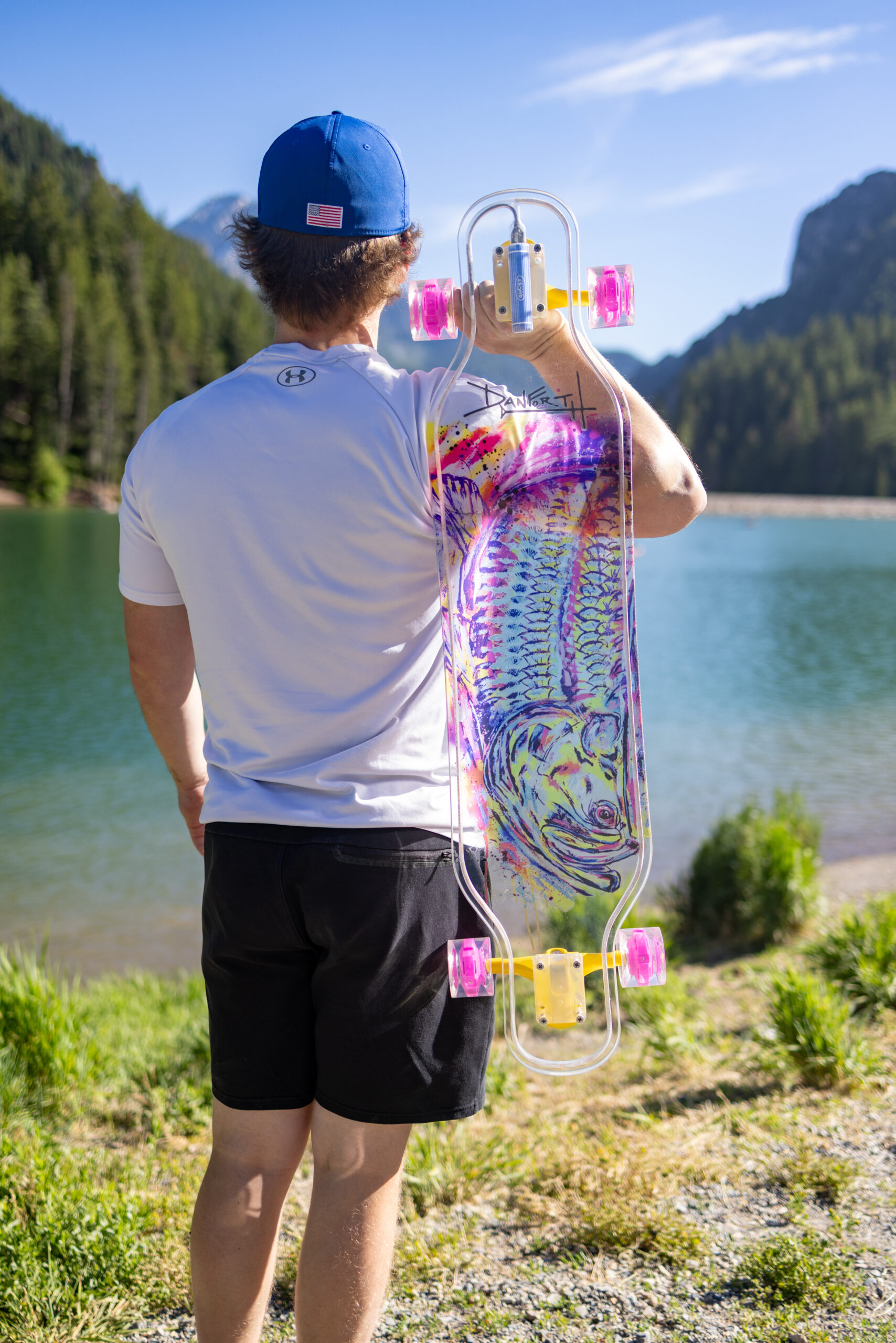 Danforth Tarpin art series longboard