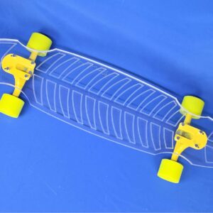 30″ Wheel Cut Fishbone Longboard, Closeout