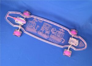 30" Wheel Cut Sentry Longboard with Full LEDs, Closeout