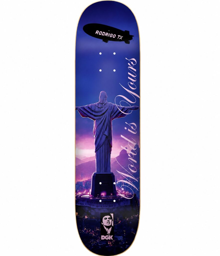 DGK Rodrigo TX Va Em Paz 8.1-inch complete skateboard