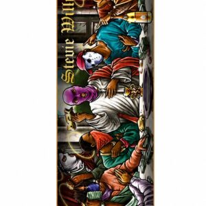 DGK Stevie Williams Last Supper Skateboard Deck 8.06