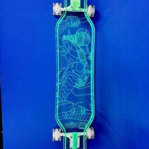 Longboard G.I. Joe x Everyone Skate x Ghost Boards SNAKE EYES