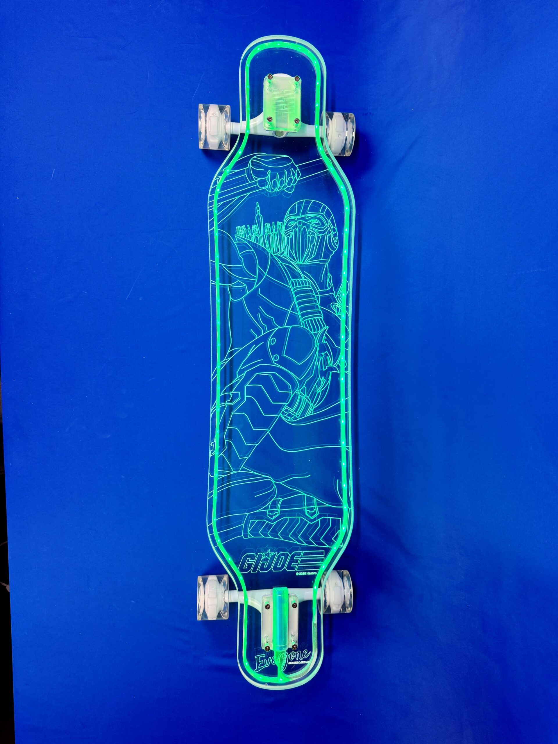 Longboard G.I. Joe x Everyone Skate x Ghost Boards – Limited Edition SNAKE EYES