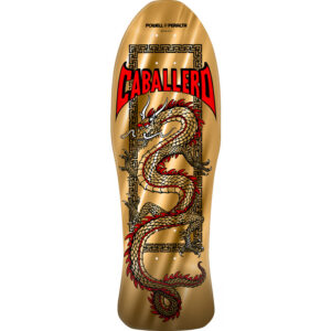 Powell Peralta Steve Caballero Chinese Dragon Gold Foil Deck 10