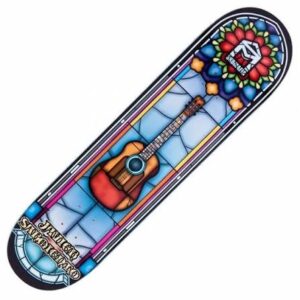 Sk8Mafia Javier Sarmiento Stained Glass Skateboard Deck 7.75″
