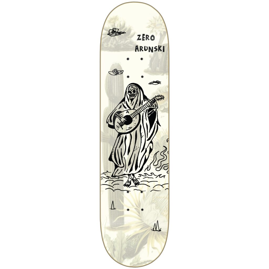 Zero Adam Arunski Heavy Slime 8.25-inch skateboard deck