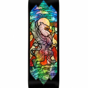 Zero Brandon Burleigh Stained Glass Griffin Skateboard Deck