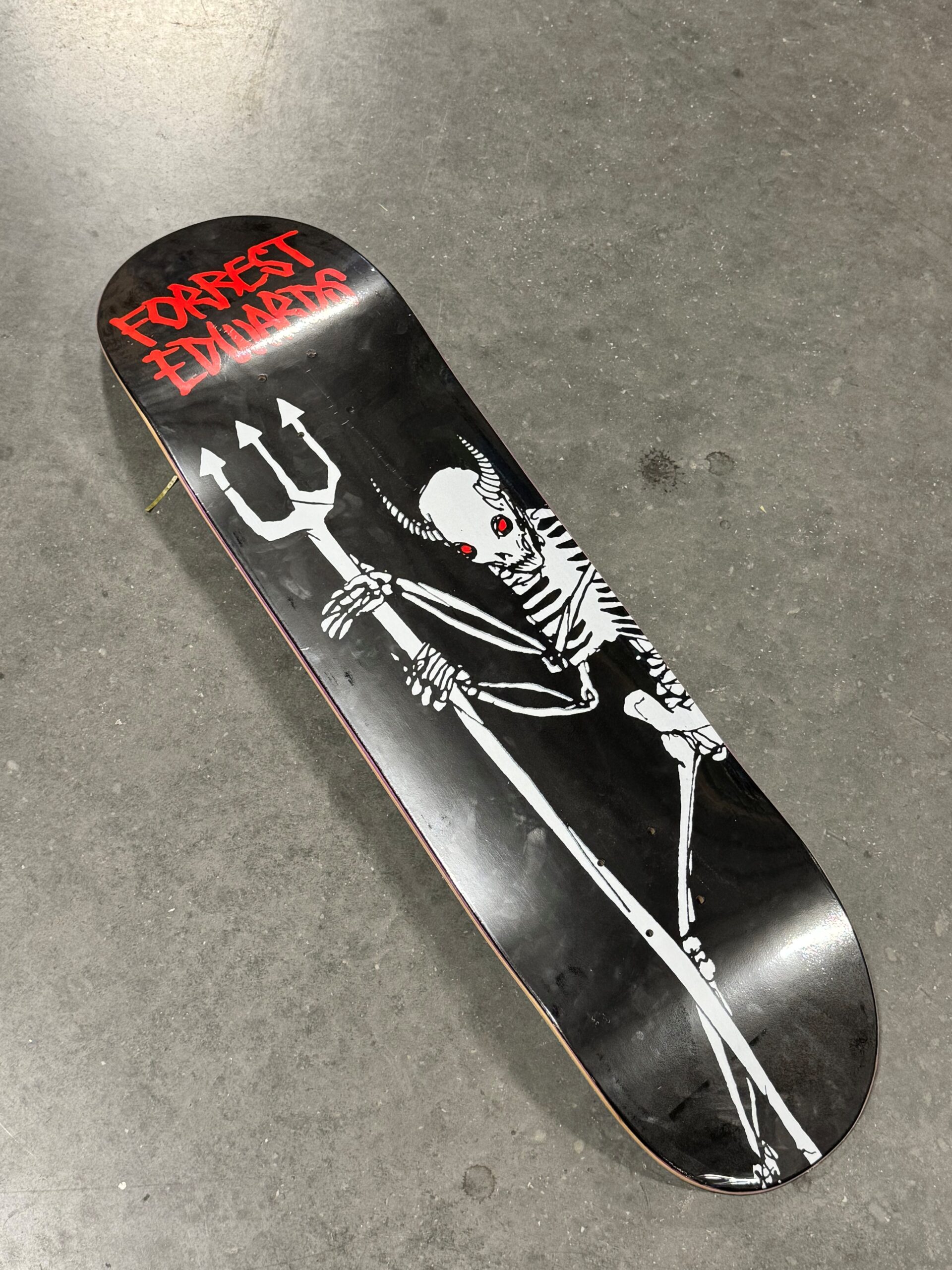 Zero Living Dead Forrest Edwards 8.25-inch skateboard deck graphic