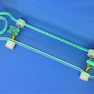 40″ Wrench Shaped Longboard with Full LEDs, Closeout